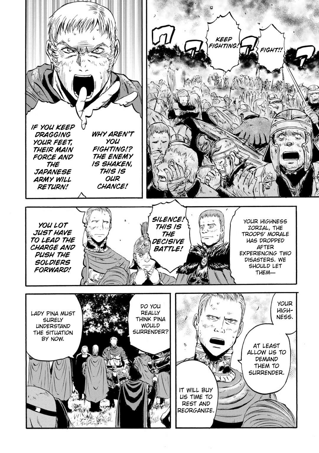 Gate – Jietai Kare No Chi Nite, Kaku Tatakeri Chapter 143.1 - Page 37 in English