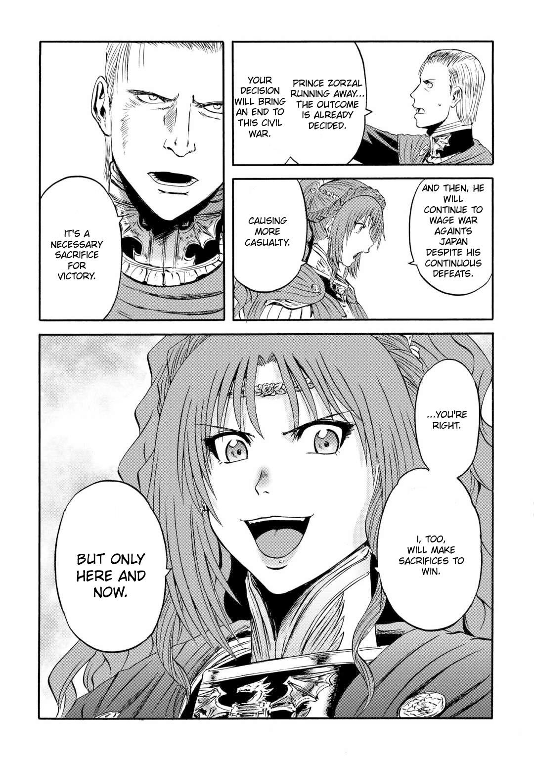 Gate – Jietai Kare No Chi Nite, Kaku Tatakeri Chapter 143.1 - Page 40 in English