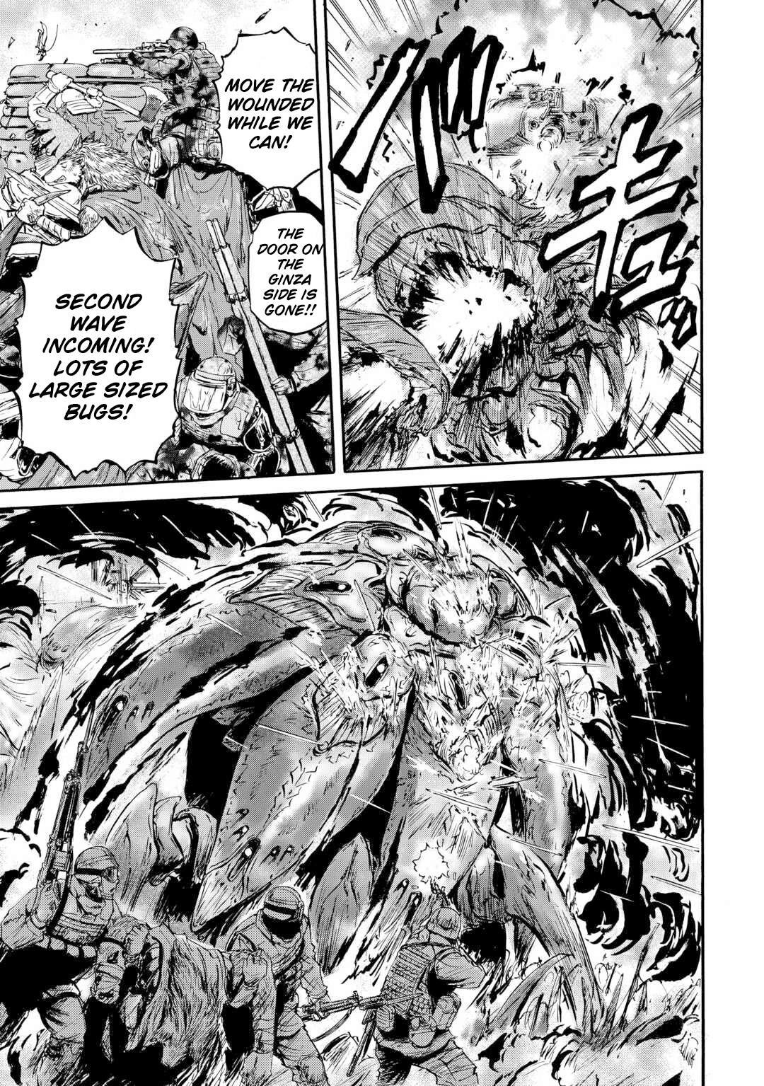 Gate – Jietai Kare No Chi Nite, Kaku Tatakeri Chapter 143.1 - Page 9 in English