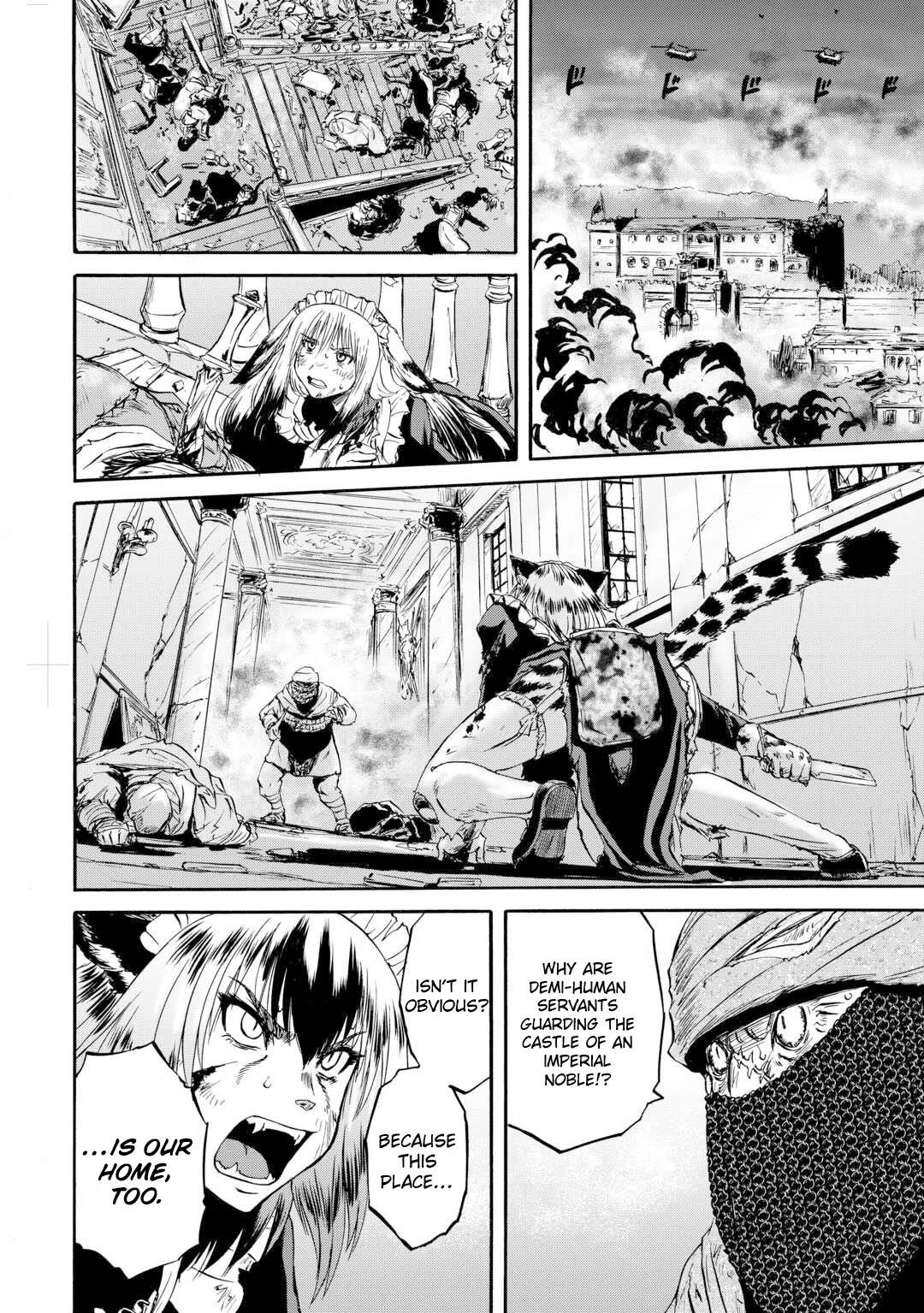 Gate – Jietai Kare No Chi Nite, Kaku Tatakeri Chapter 143.2 - Page 13 in English