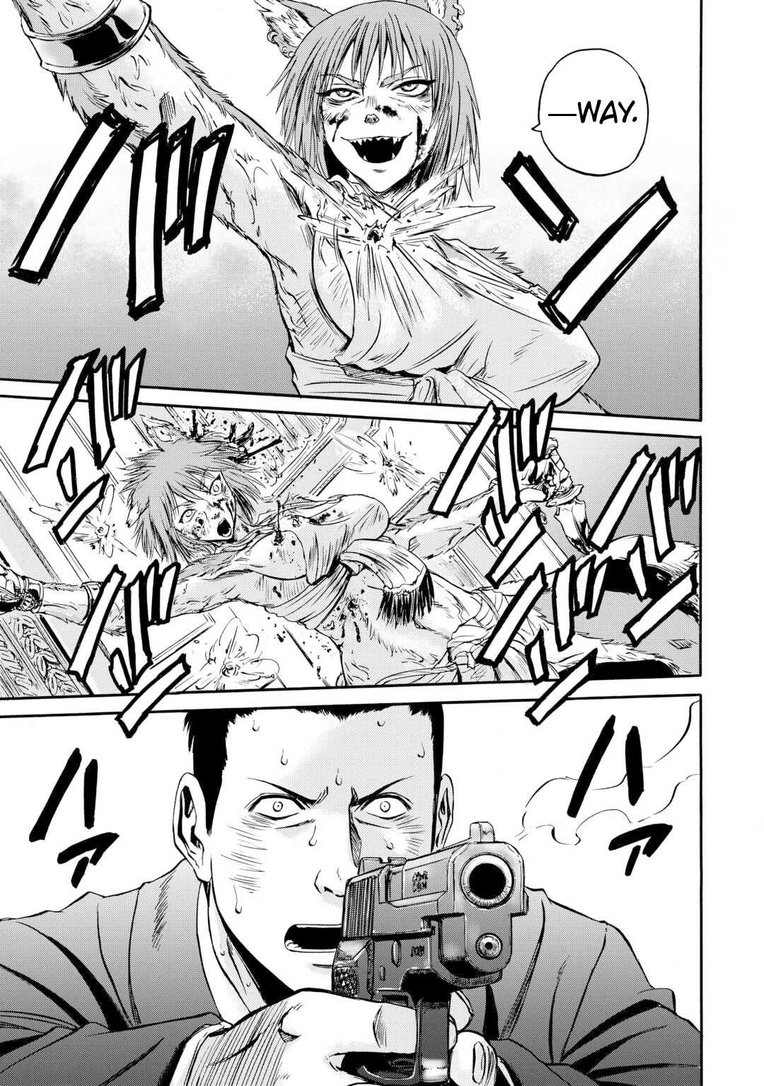 Gate – Jietai Kare No Chi Nite, Kaku Tatakeri Chapter 143.2 - Page 21 in English