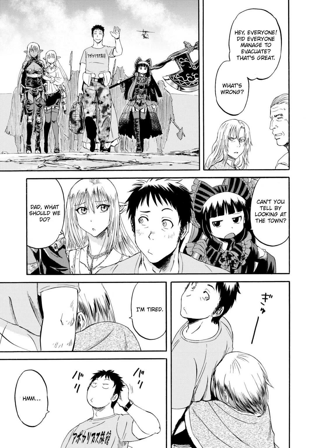 Gate – Jietai Kare No Chi Nite, Kaku Tatakeri Chapter 143.2 - Page 53 in English