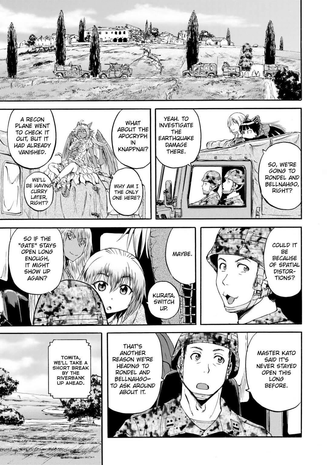 Gate – Jietai Kare No Chi Nite, Kaku Tatakeri Chapter 143.2 - Page 57 in English