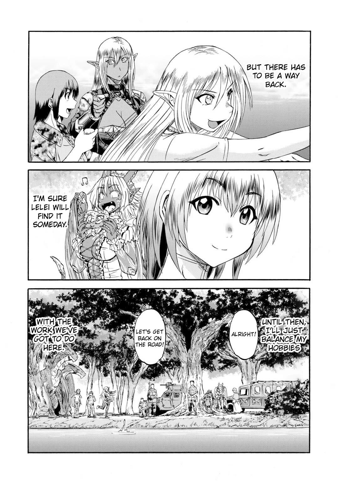 Gate – Jietai Kare No Chi Nite, Kaku Tatakeri Chapter 143.2 - Page 60 in English