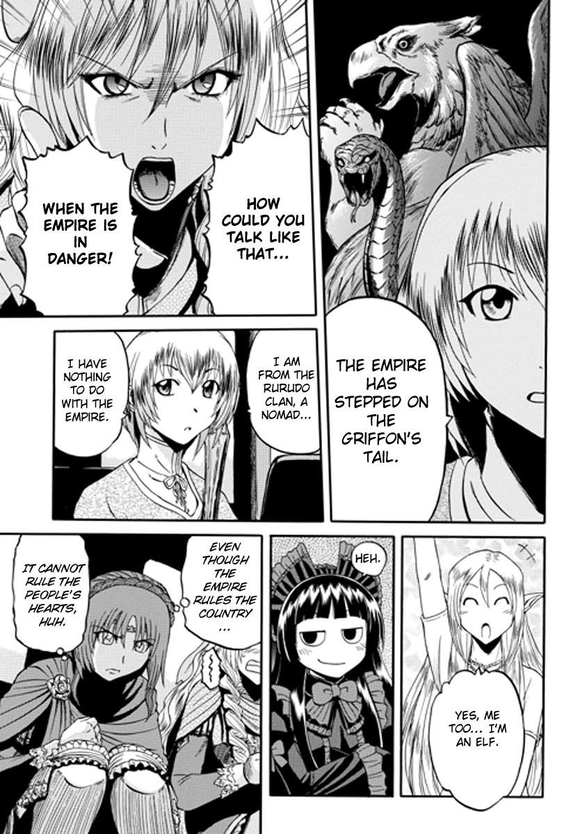 Gate – Jietai Kare No Chi Nite, Kaku Tatakeri Chapter 15 - Page 15 in English
