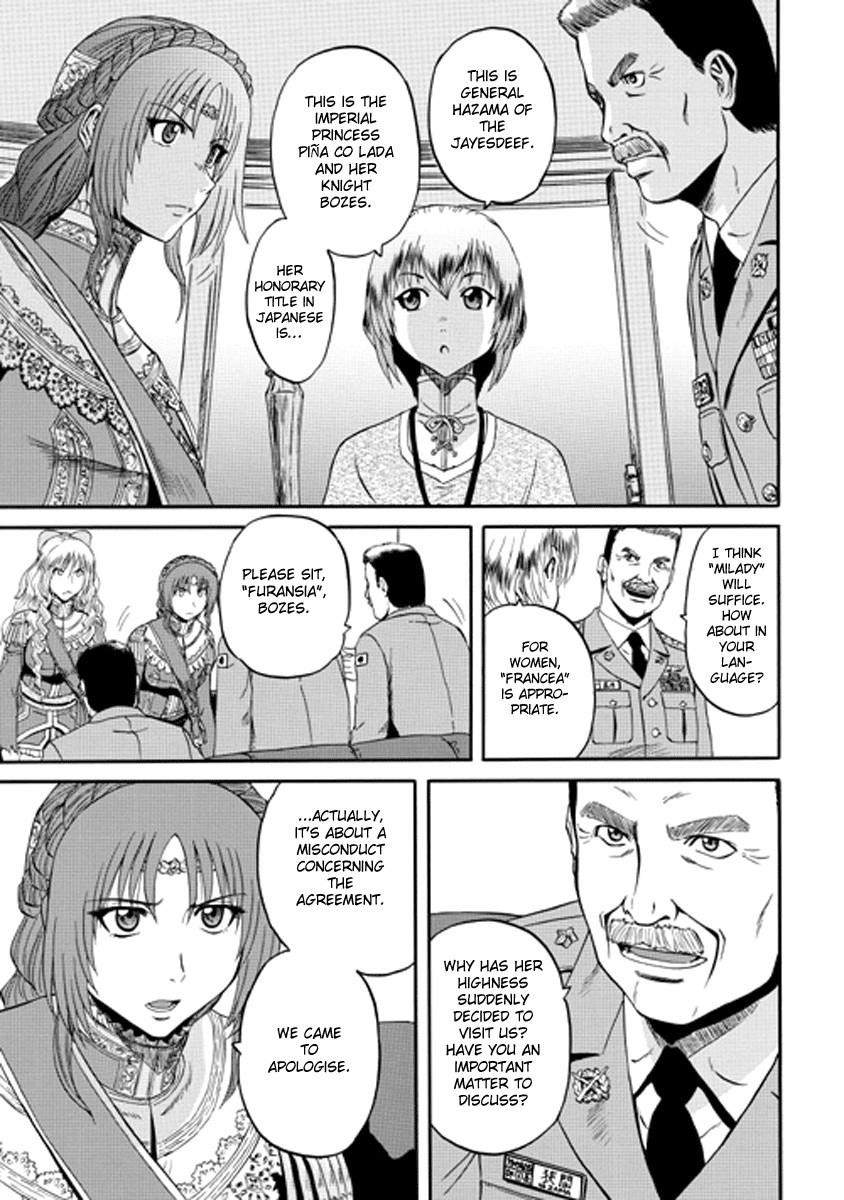 Gate – Jietai Kare No Chi Nite, Kaku Tatakeri Chapter 15 - Page 19 in English