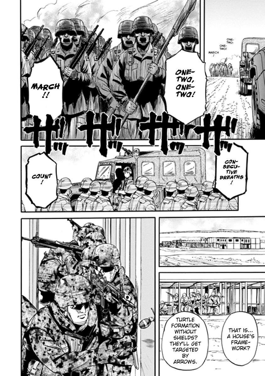 Gate – Jietai Kare No Chi Nite, Kaku Tatakeri Chapter 15 - Page 8 in English