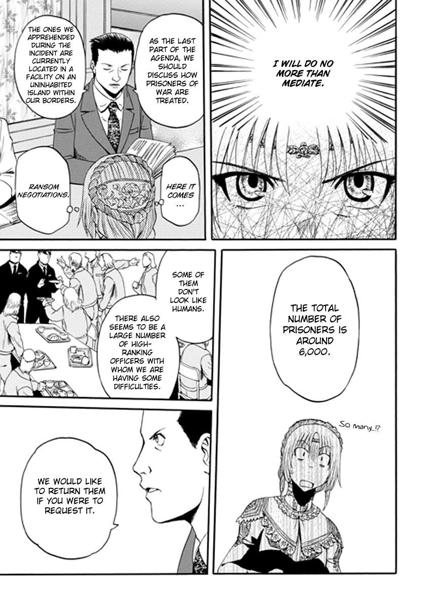 Gate – Jietai Kare No Chi Nite, Kaku Tatakeri Chapter 17 - Page 18 in English