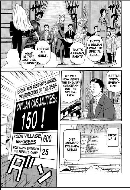 Gate – Jietai Kare No Chi Nite, Kaku Tatakeri Chapter 18 - Page 4 in English