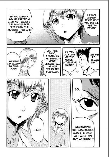 Gate – Jietai Kare No Chi Nite, Kaku Tatakeri Chapter 18 - Page 9 in English