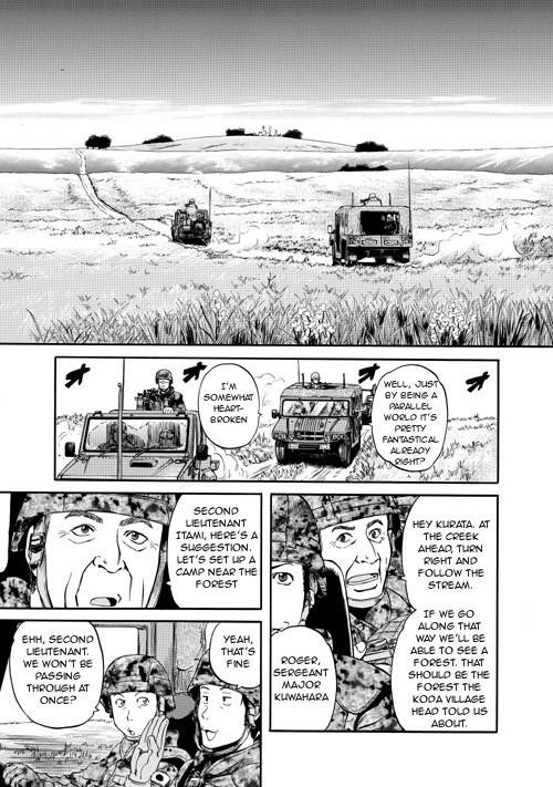 Gate – Jietai Kare No Chi Nite, Kaku Tatakeri Chapter 2 - Page 11 in English