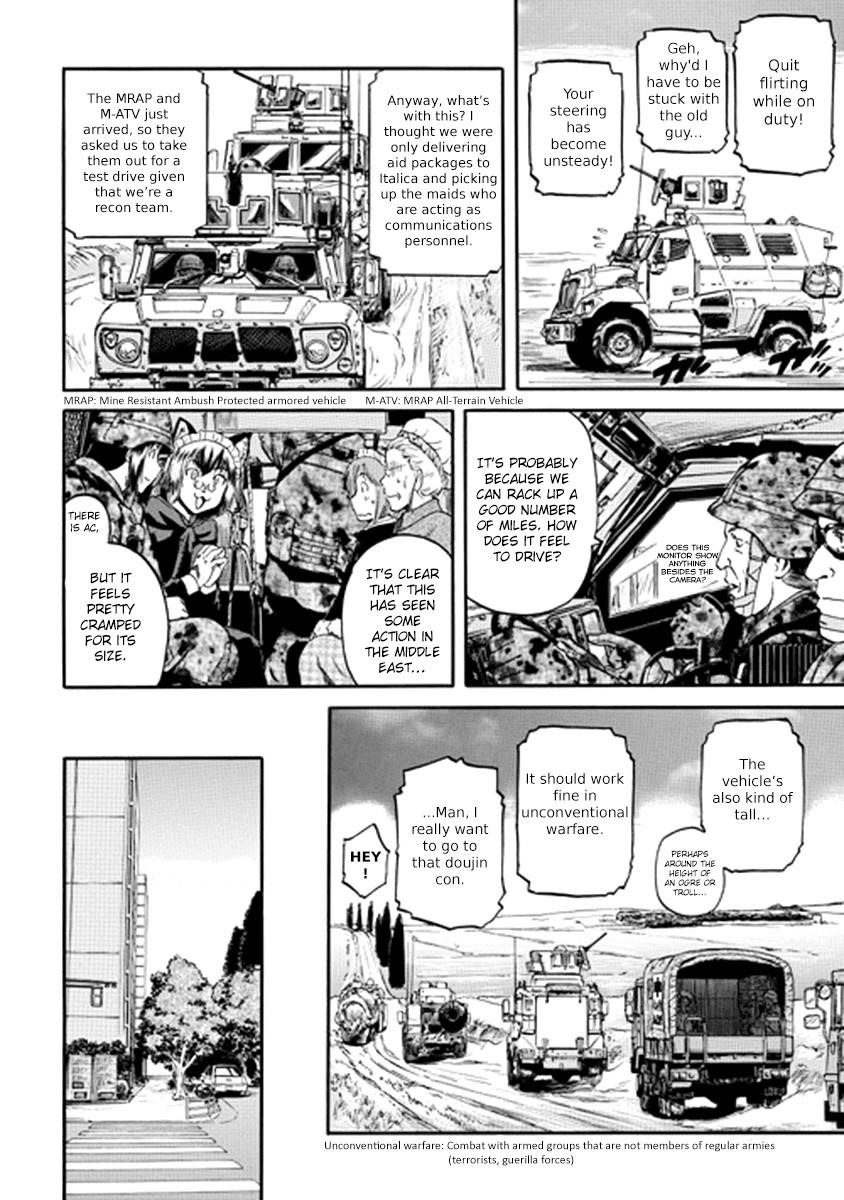 Gate – Jietai Kare No Chi Nite, Kaku Tatakeri Chapter 20 - Page 22 in English