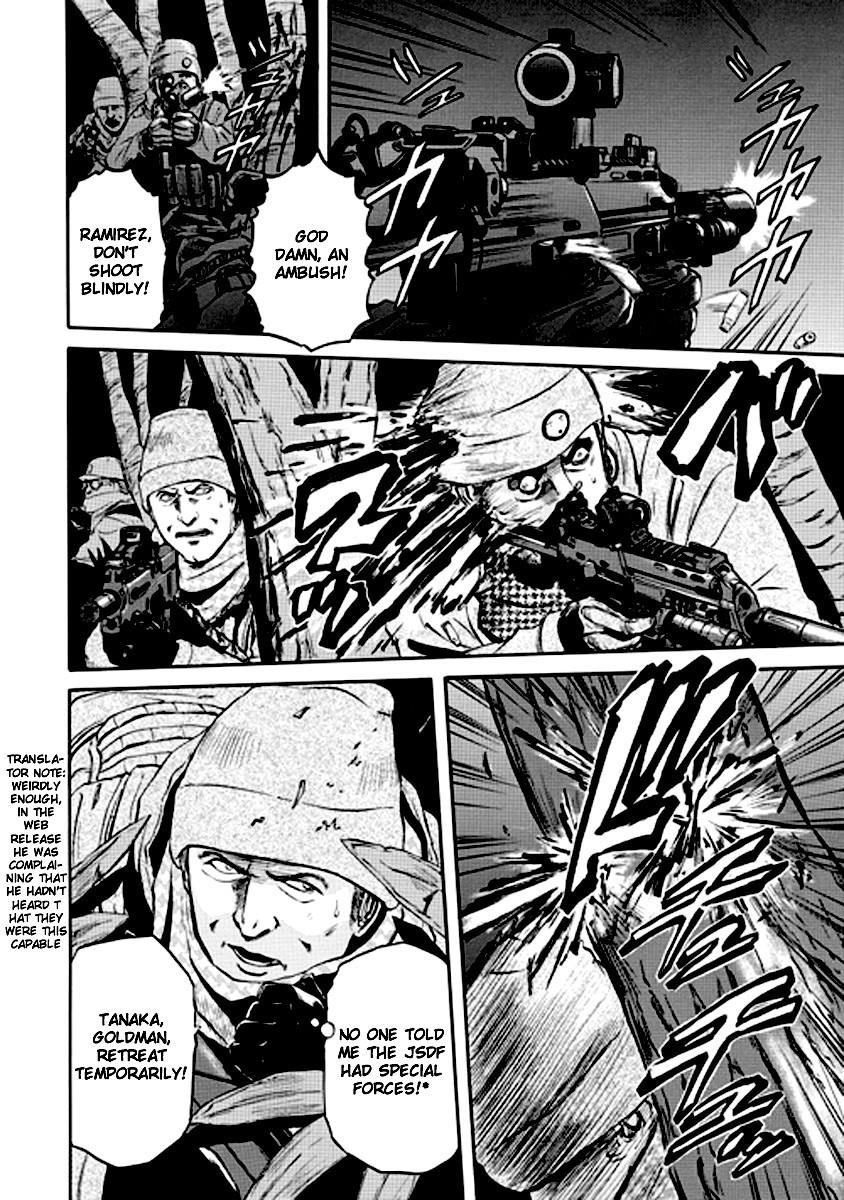 Gate – Jietai Kare No Chi Nite, Kaku Tatakeri Chapter 22 - Page 6 in English