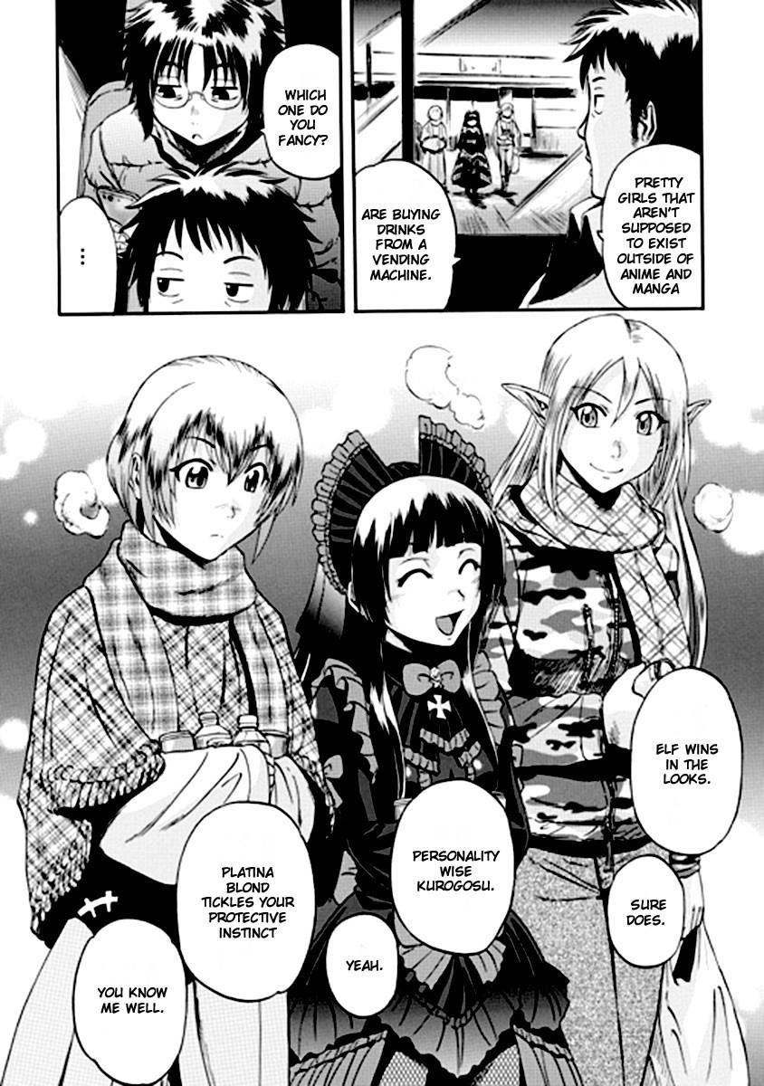 Gate – Jietai Kare No Chi Nite, Kaku Tatakeri Chapter 23 - Page 22 in English