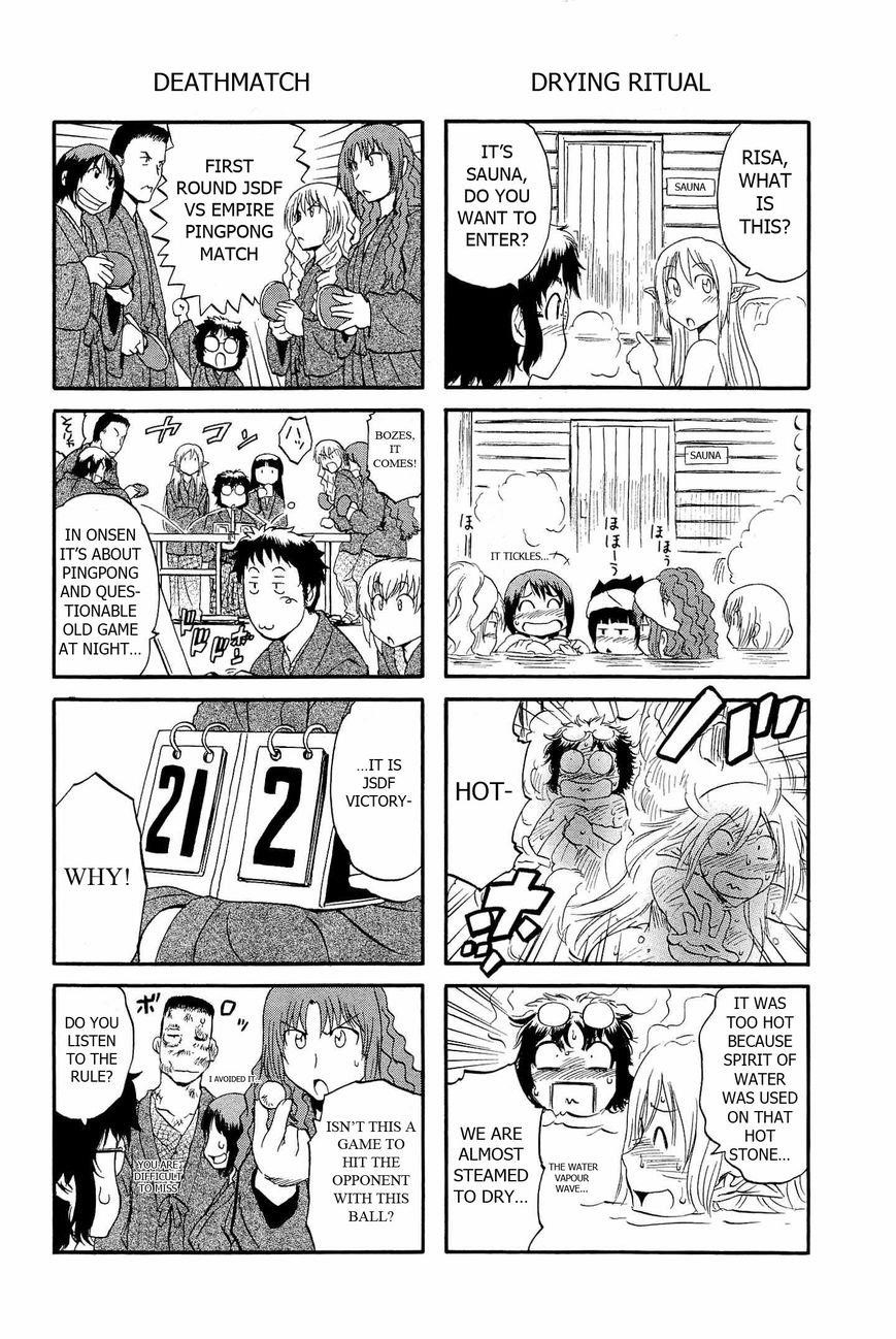 Gate – Jietai Kare No Chi Nite, Kaku Tatakeri Chapter 24.5 - Page 3 in English