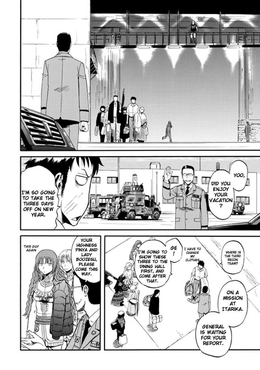 Gate – Jietai Kare No Chi Nite, Kaku Tatakeri Chapter 24 - Page 28 in English