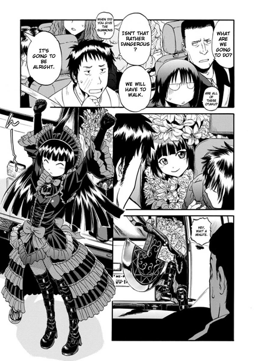 Gate – Jietai Kare No Chi Nite, Kaku Tatakeri Chapter 24 - Page 9 in English