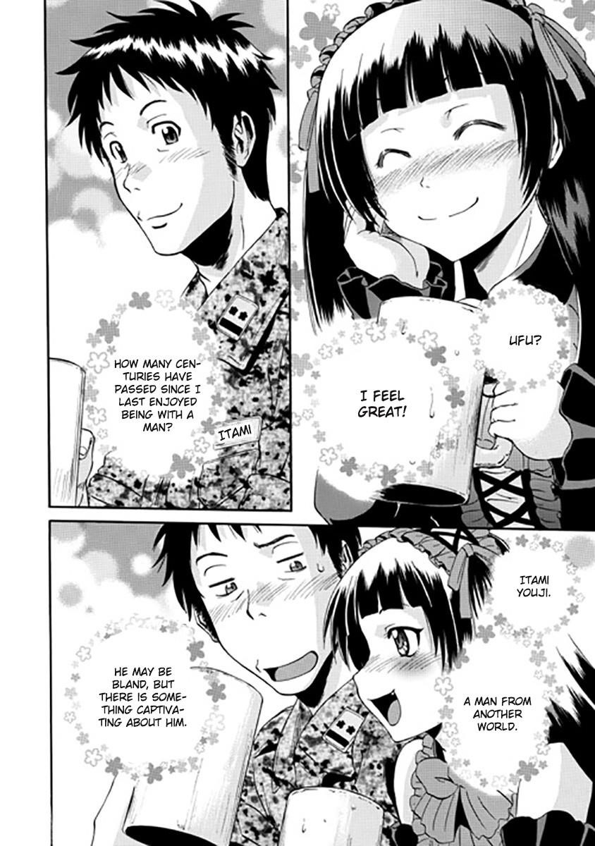 Gate – Jietai Kare No Chi Nite, Kaku Tatakeri Chapter 27 - Page 3 in English