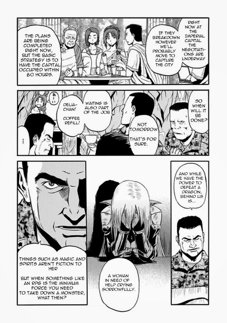 Gate – Jietai Kare No Chi Nite, Kaku Tatakeri Chapter 29 - Page 16 in English