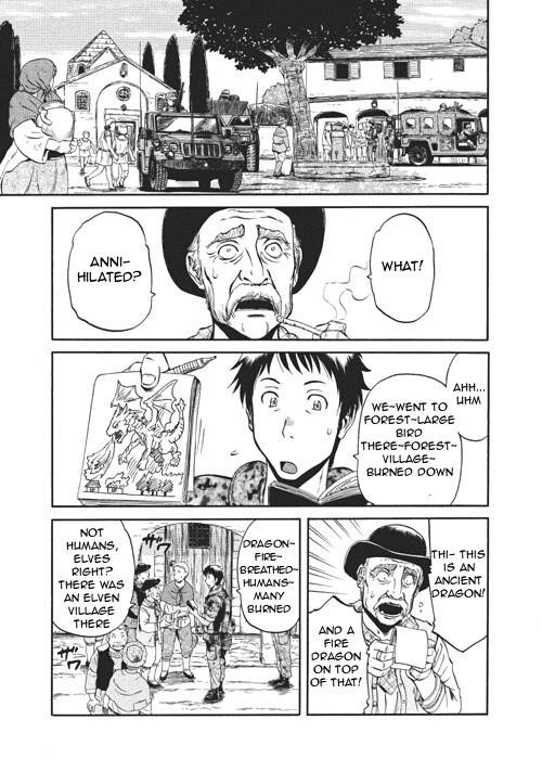 Gate – Jietai Kare No Chi Nite, Kaku Tatakeri Chapter 3 - Page 19 in English