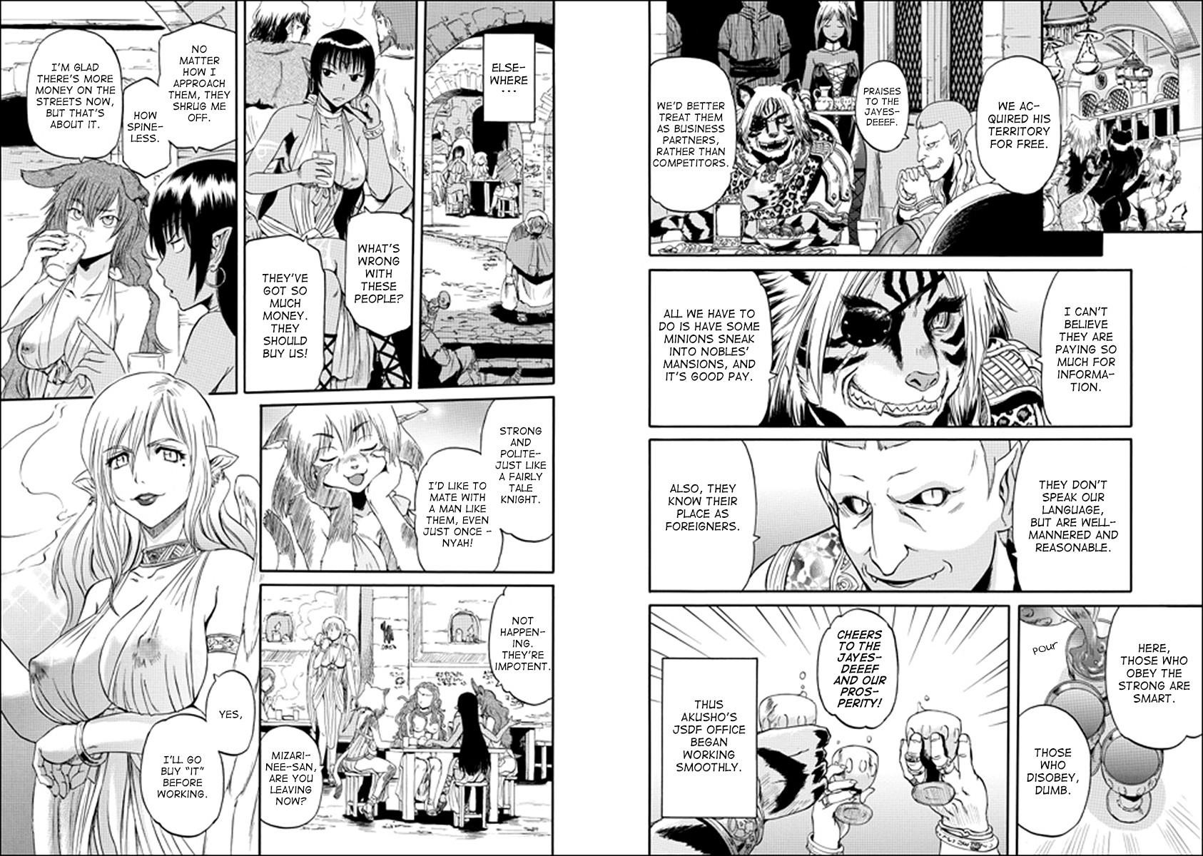 Gate – Jietai Kare No Chi Nite, Kaku Tatakeri Chapter 32 - Page 10 in English