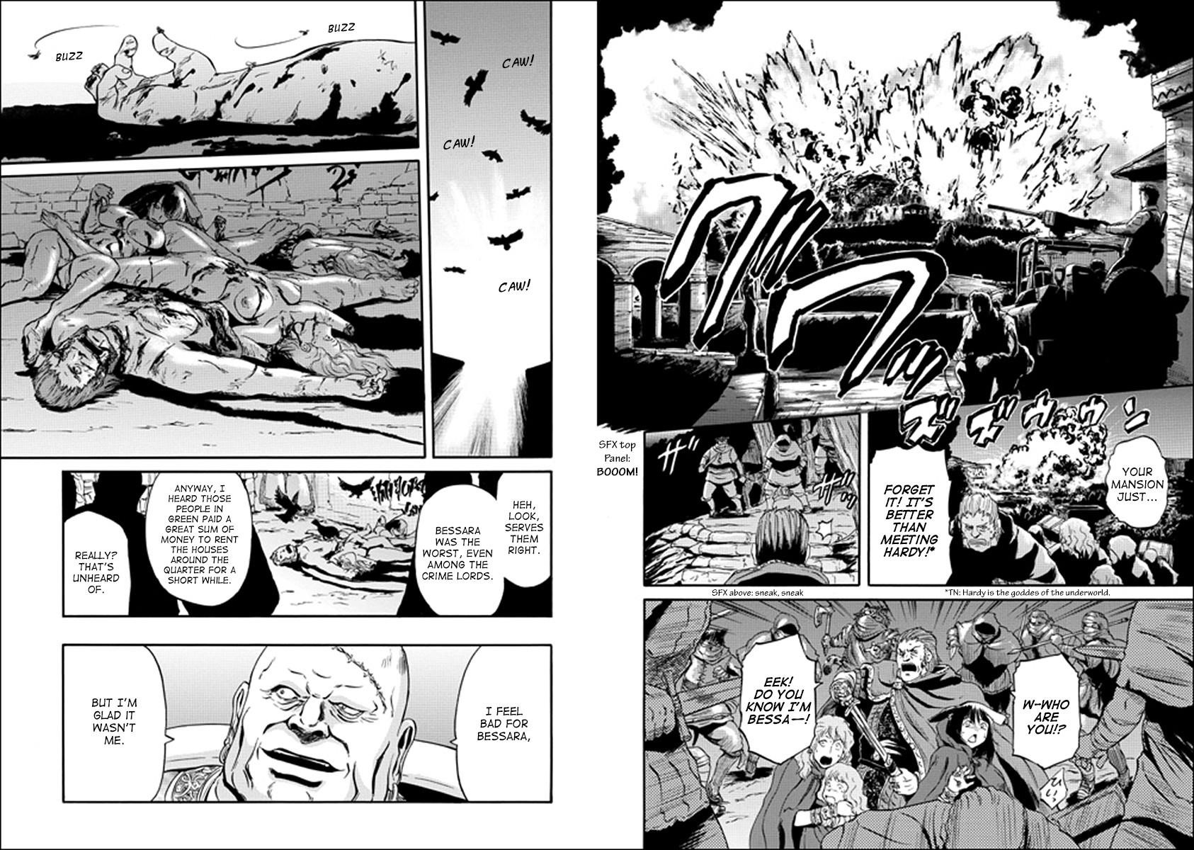 Gate – Jietai Kare No Chi Nite, Kaku Tatakeri Chapter 32 - Page 9 in English
