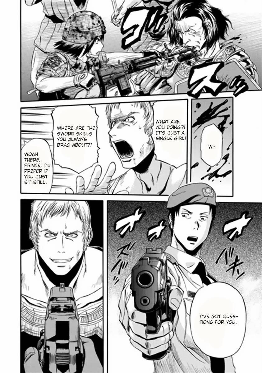 Gate – Jietai Kare No Chi Nite, Kaku Tatakeri Chapter 34 - Page 16 in English