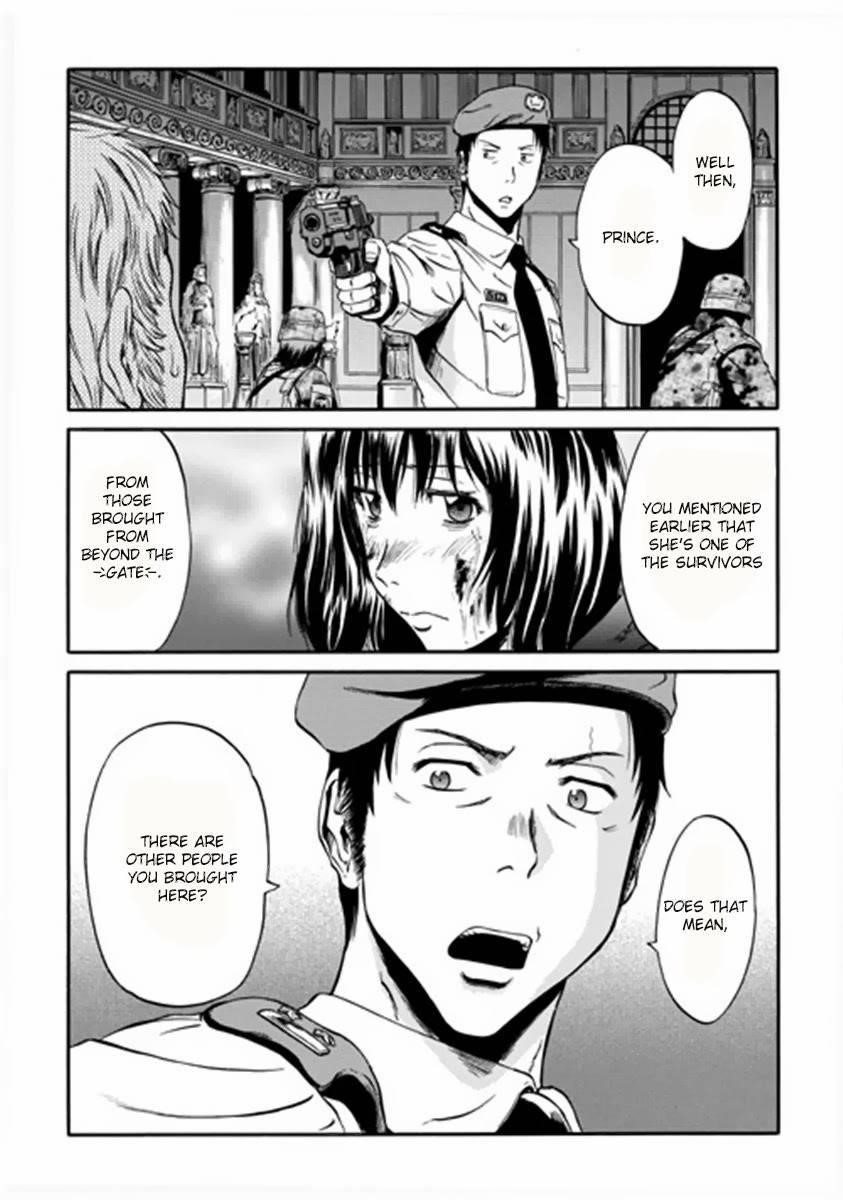 Gate – Jietai Kare No Chi Nite, Kaku Tatakeri Chapter 34 - Page 25 in English