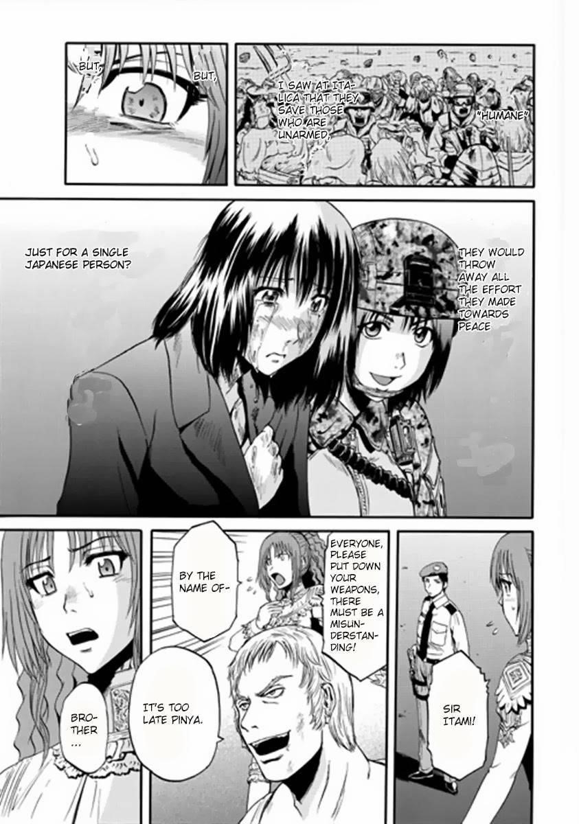 Gate – Jietai Kare No Chi Nite, Kaku Tatakeri Chapter 34 - Page 9 in English