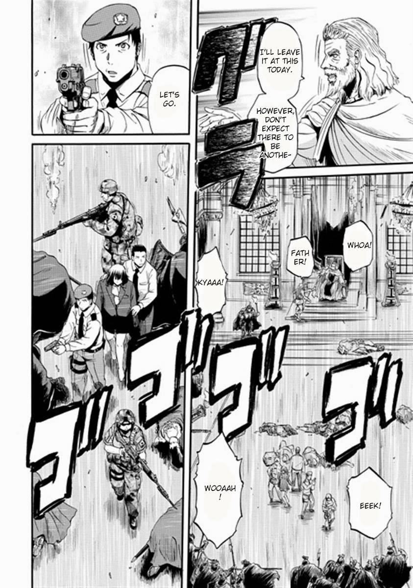 Gate – Jietai Kare No Chi Nite, Kaku Tatakeri Chapter 35 - Page 20 in English