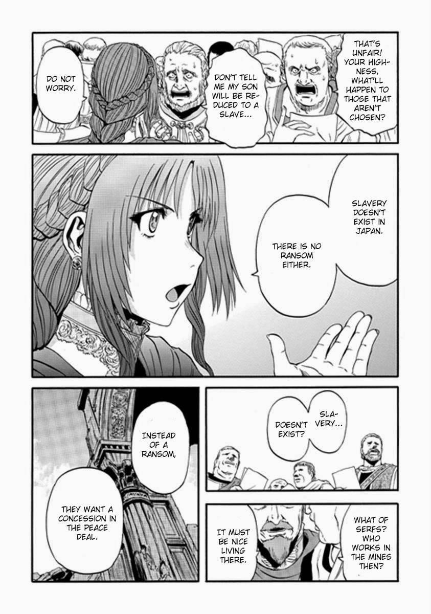 Gate – Jietai Kare No Chi Nite, Kaku Tatakeri Chapter 36 - Page 10 in English