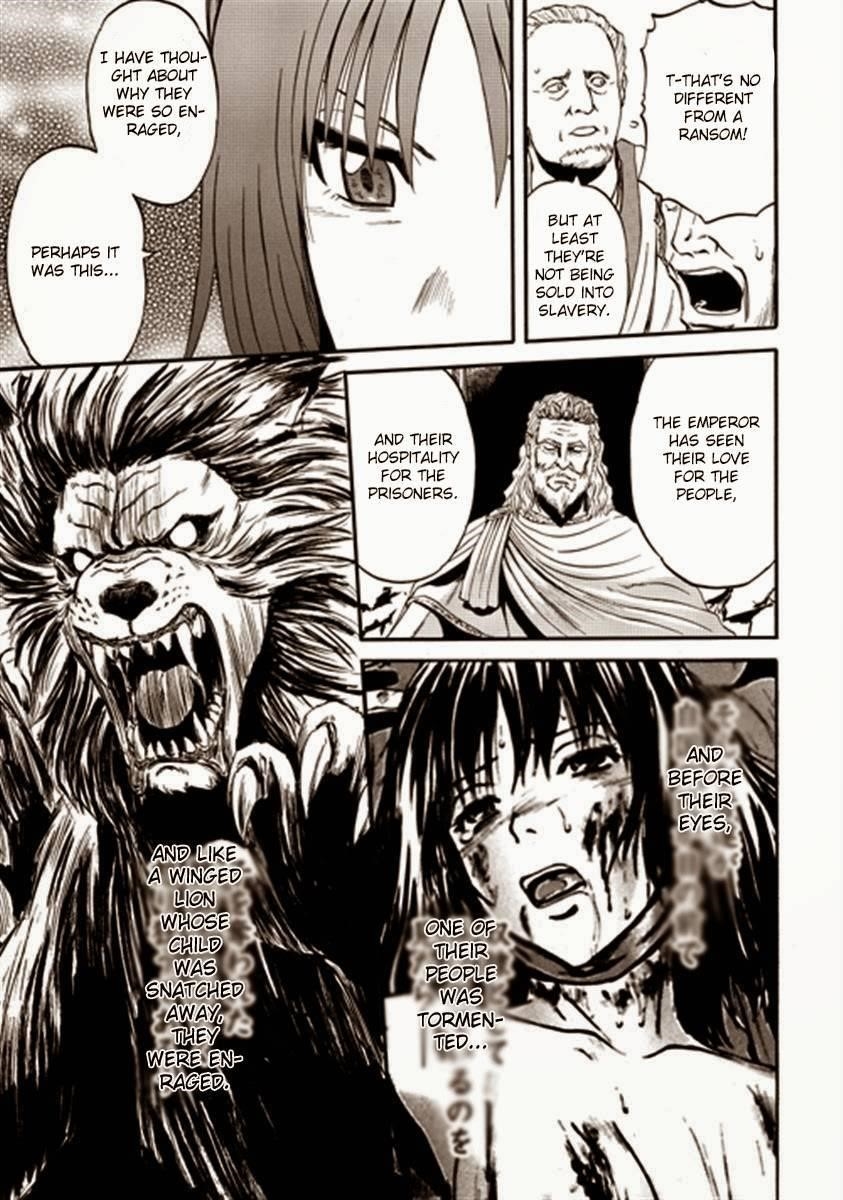 Gate – Jietai Kare No Chi Nite, Kaku Tatakeri Chapter 36 - Page 11 in English