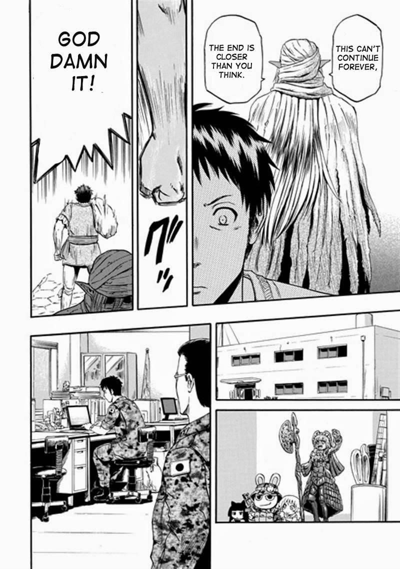 Gate – Jietai Kare No Chi Nite, Kaku Tatakeri Chapter 38 - Page 33 in English