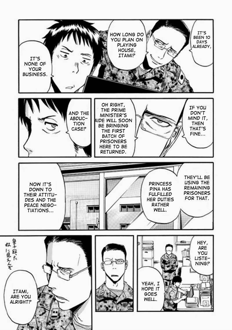 Gate – Jietai Kare No Chi Nite, Kaku Tatakeri Chapter 38 - Page 34 in English