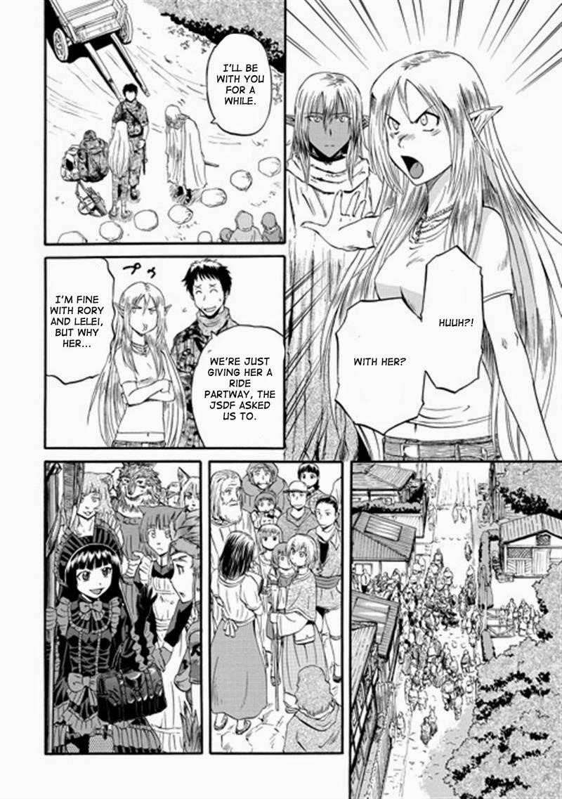 Gate – Jietai Kare No Chi Nite, Kaku Tatakeri Chapter 39 - Page 35 in English