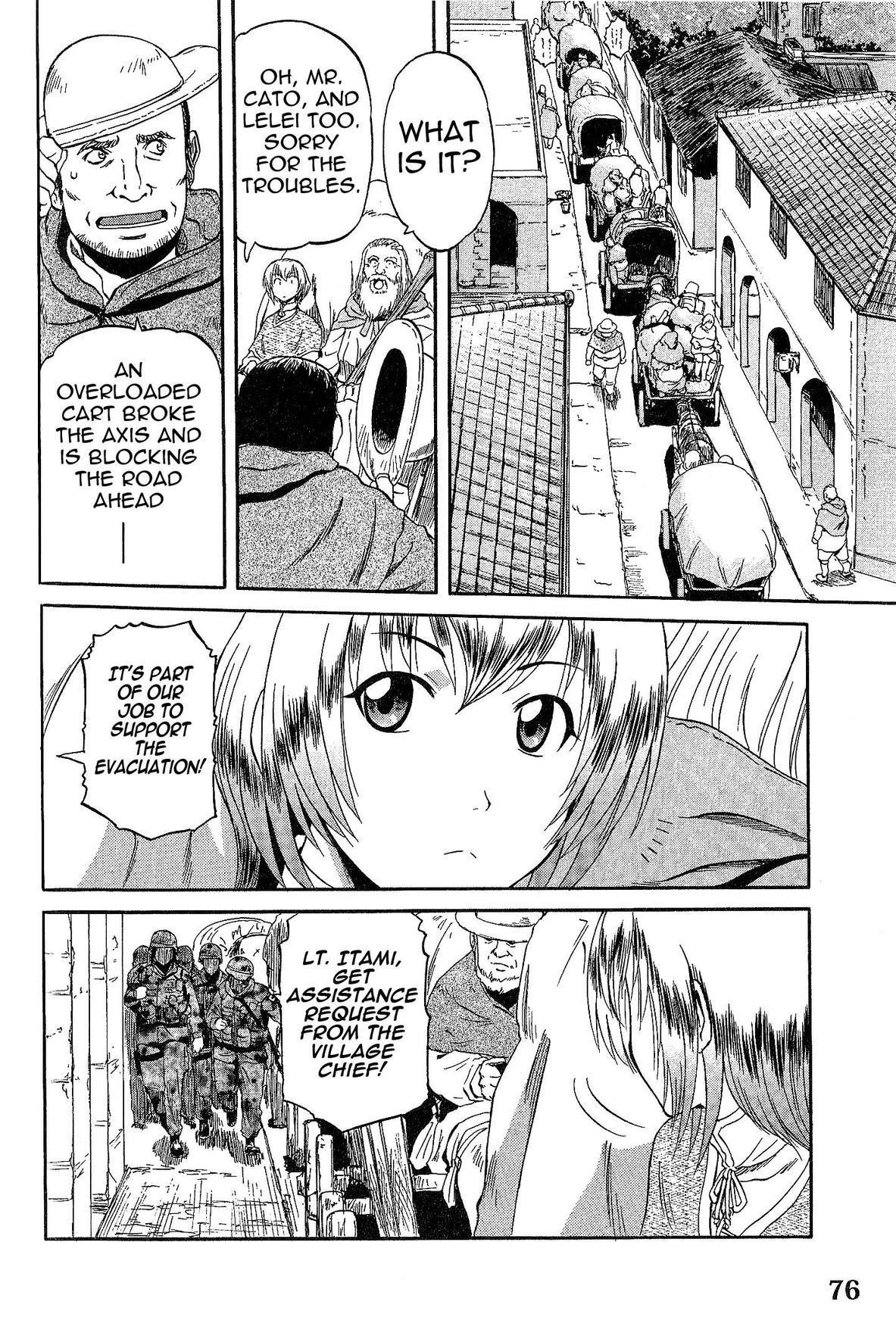 Gate – Jietai Kare No Chi Nite, Kaku Tatakeri Chapter 4 - Page 6 in English