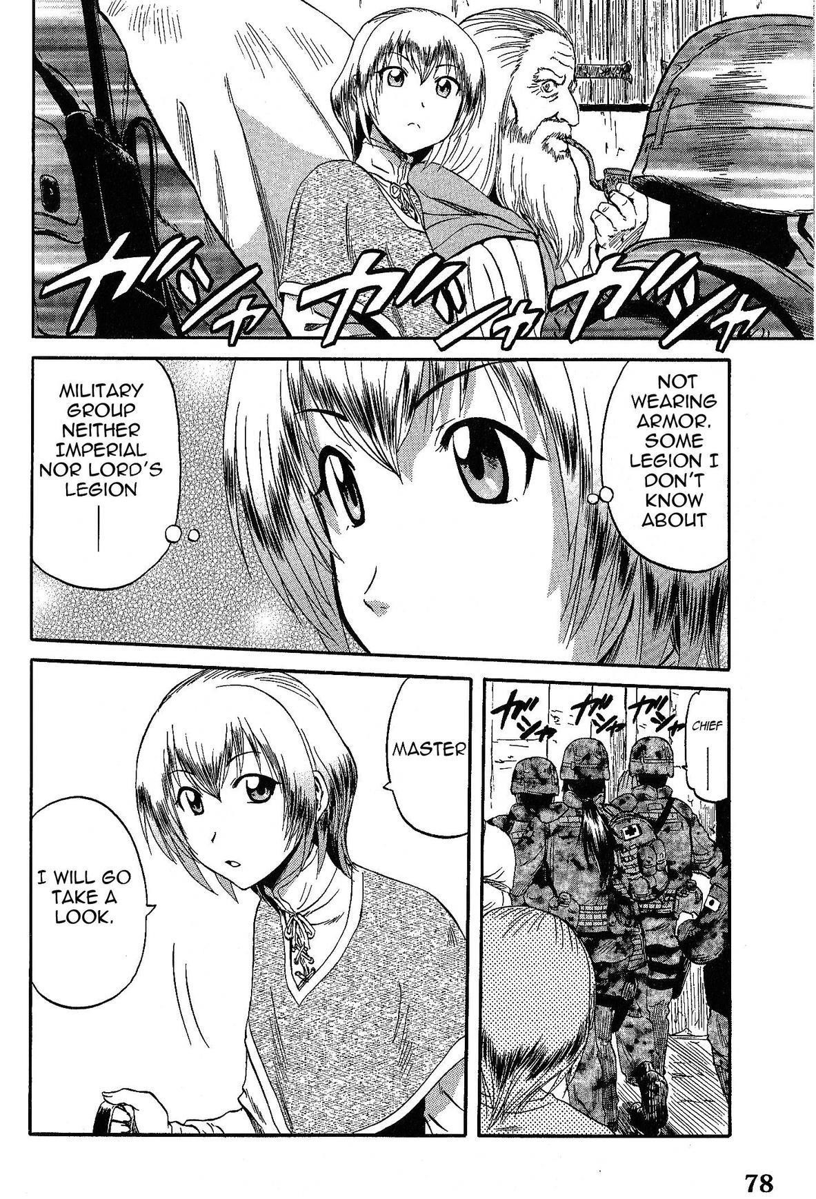 Gate – Jietai Kare No Chi Nite, Kaku Tatakeri Chapter 4 - Page 8 in English