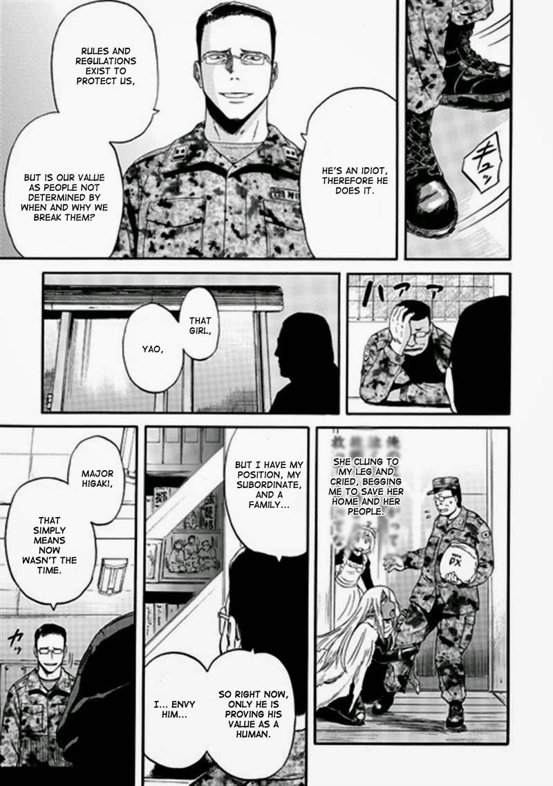 Gate – Jietai Kare No Chi Nite, Kaku Tatakeri Chapter 40 - Page 22 in English