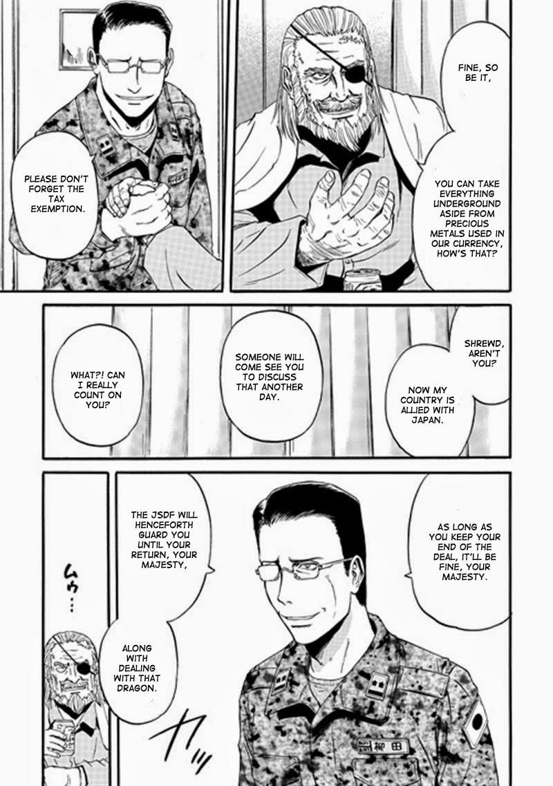 Gate – Jietai Kare No Chi Nite, Kaku Tatakeri Chapter 40 - Page 34 in English