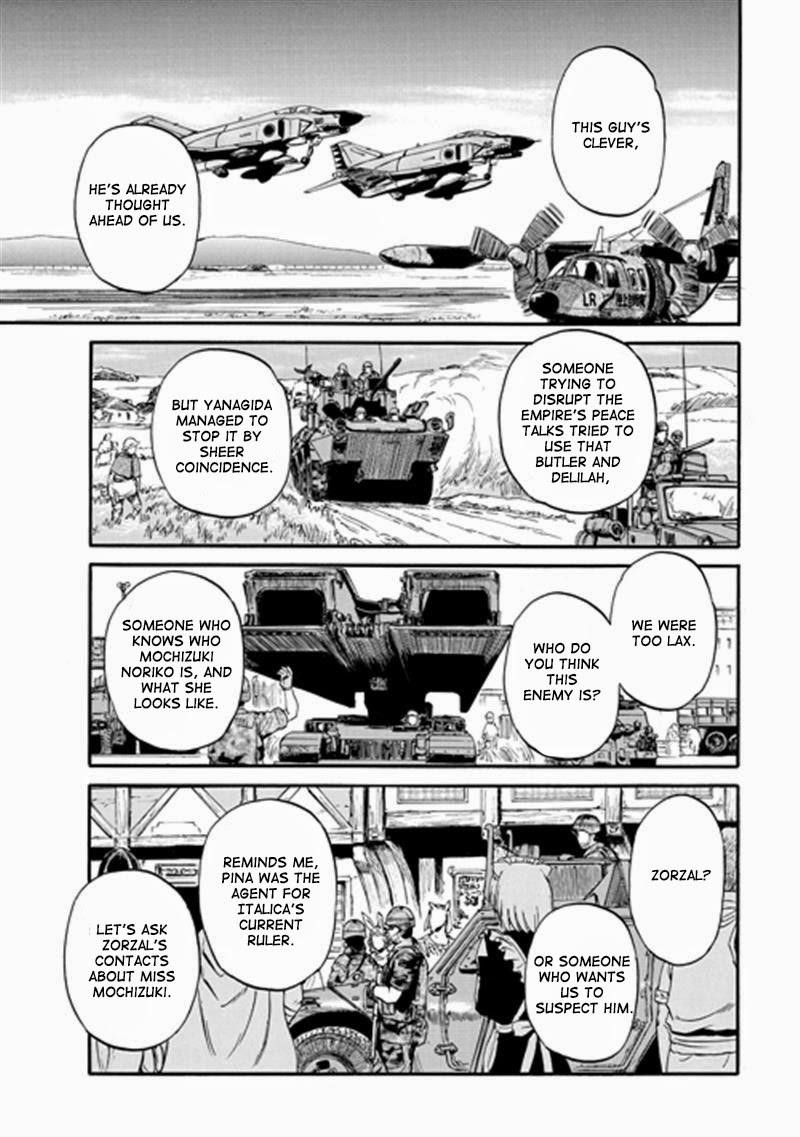 Gate – Jietai Kare No Chi Nite, Kaku Tatakeri Chapter 41 - Page 18 in English
