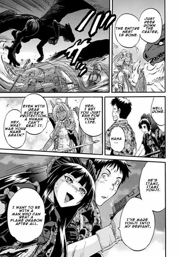 Gate – Jietai Kare No Chi Nite, Kaku Tatakeri Chapter 46 - Page 19 in English