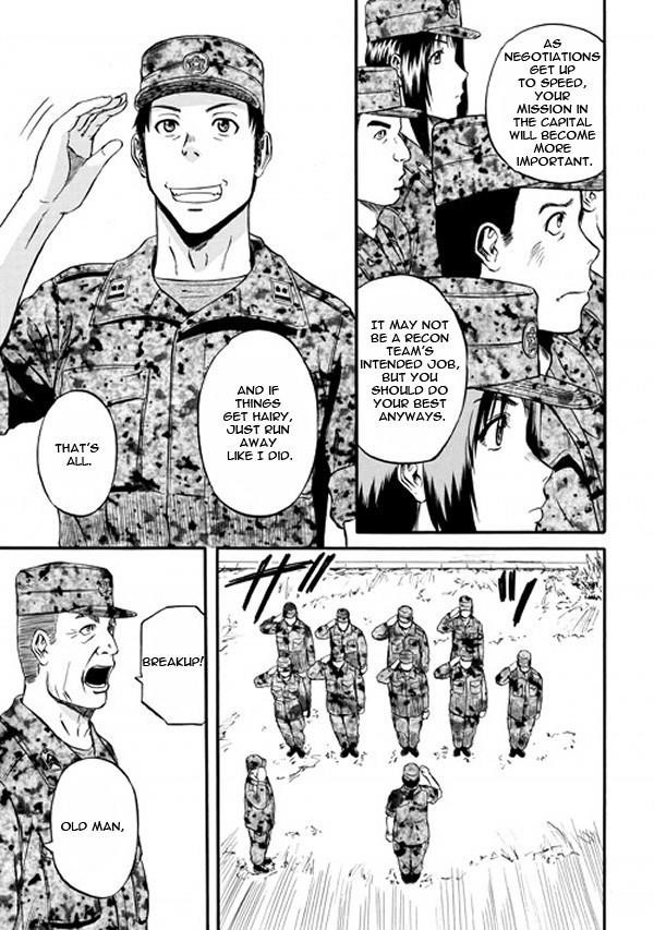 Gate – Jietai Kare No Chi Nite, Kaku Tatakeri Chapter 47 - Page 8 in English