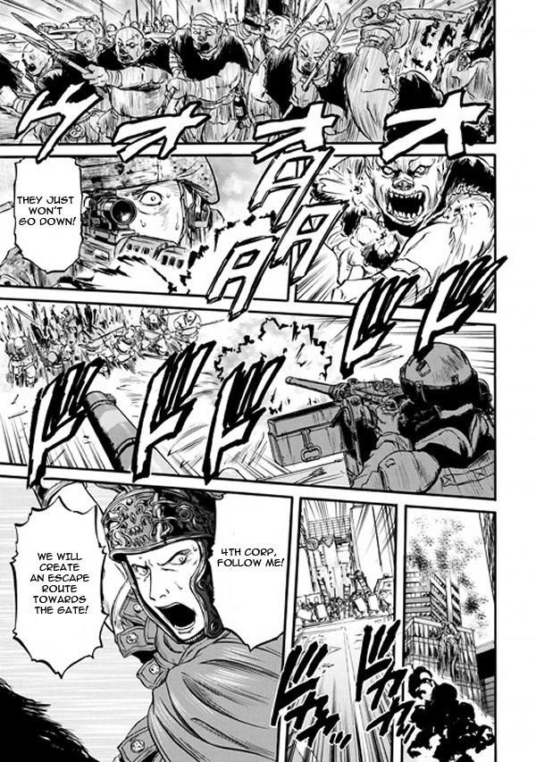 Gate – Jietai Kare No Chi Nite, Kaku Tatakeri Chapter 48 - Page 11 in English