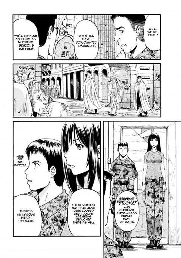 Gate – Jietai Kare No Chi Nite, Kaku Tatakeri Chapter 49 - Page 13 in English