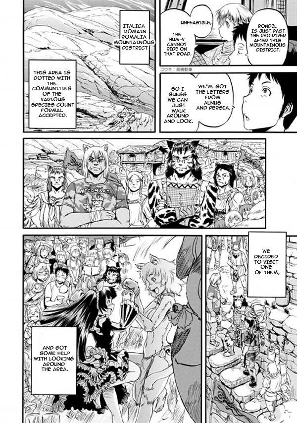 Gate – Jietai Kare No Chi Nite, Kaku Tatakeri Chapter 49 - Page 28 in English