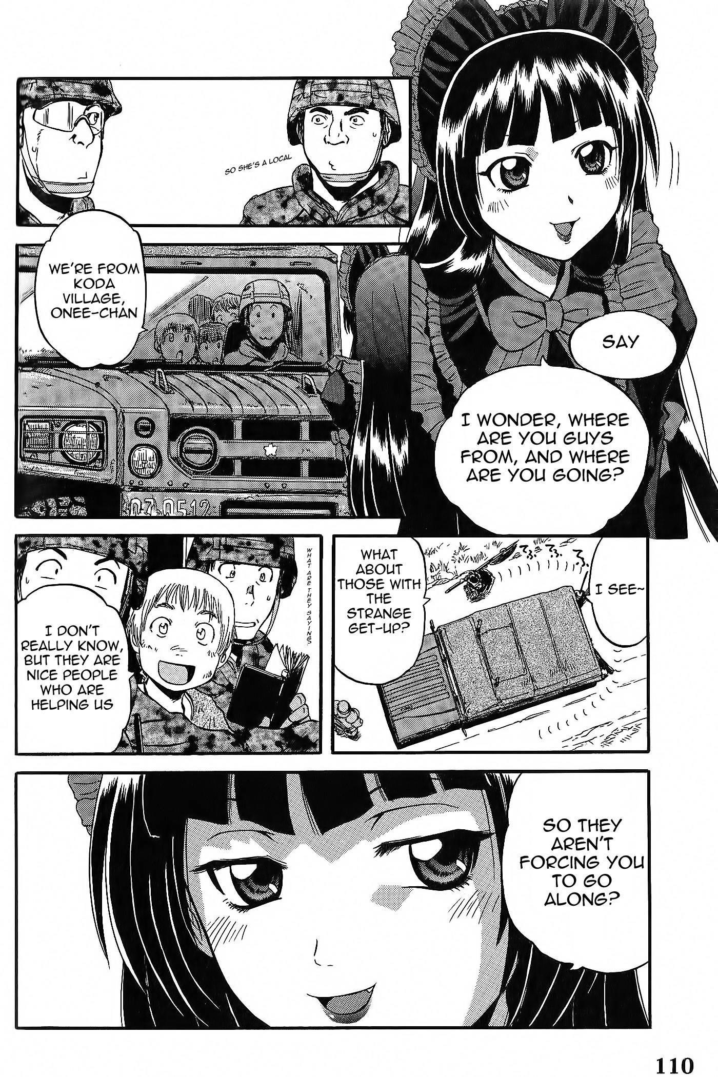 Gate – Jietai Kare No Chi Nite, Kaku Tatakeri Chapter 5 - Page 15 in English