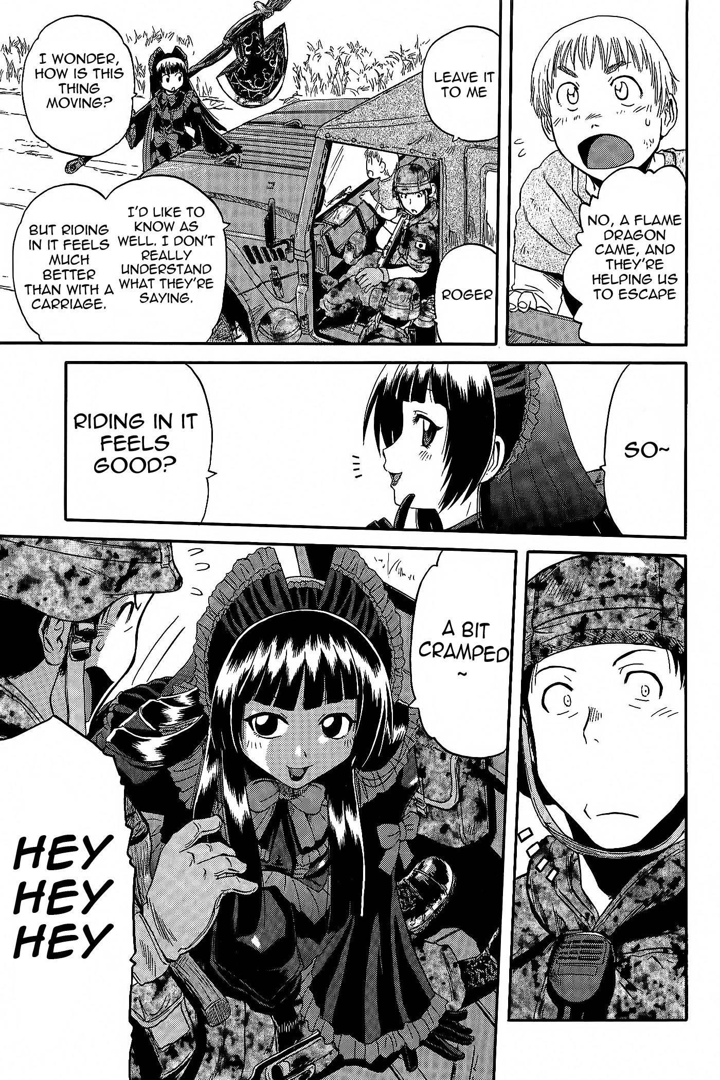 Gate – Jietai Kare No Chi Nite, Kaku Tatakeri Chapter 5 - Page 16 in English