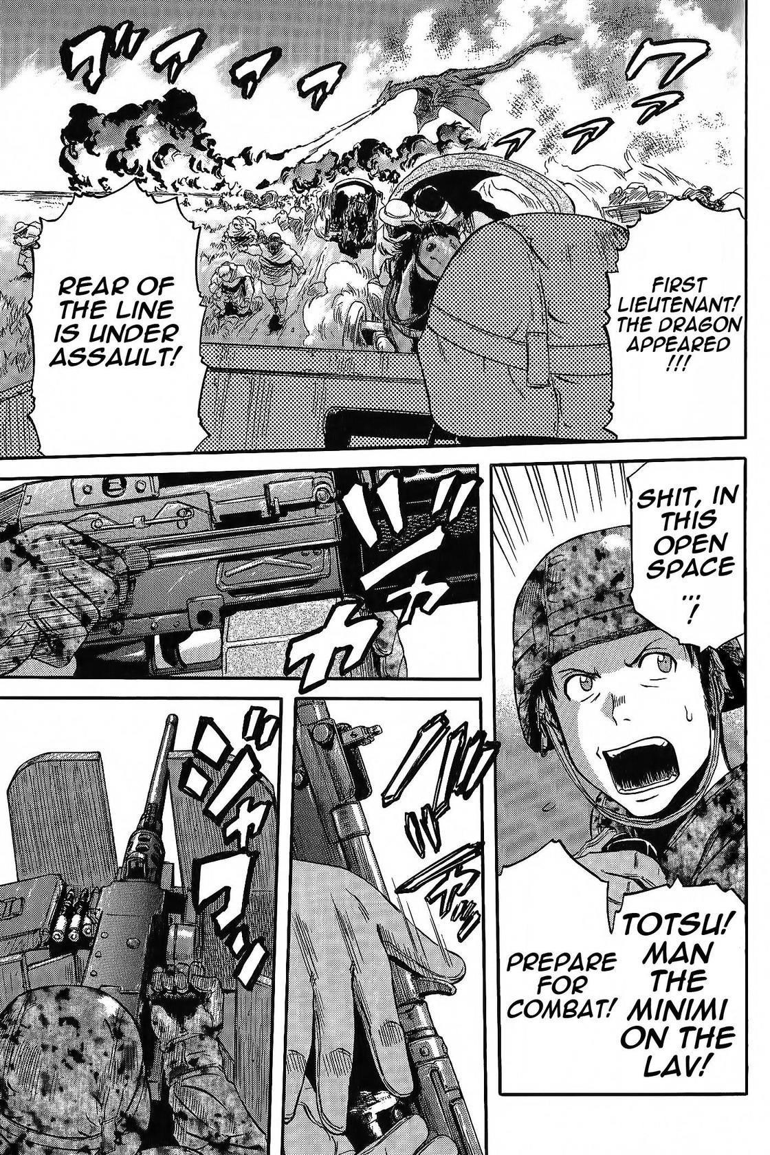 Gate – Jietai Kare No Chi Nite, Kaku Tatakeri Chapter 5 - Page 22 in English