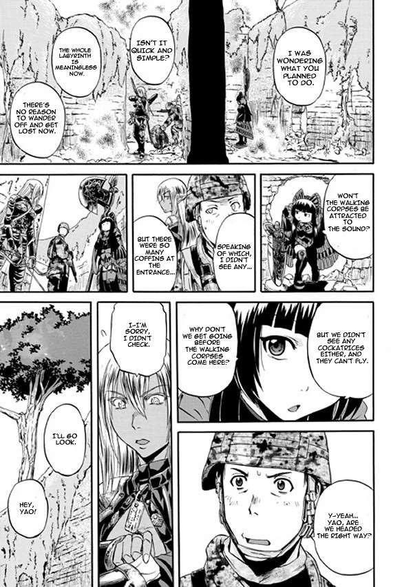 Gate – Jietai Kare No Chi Nite, Kaku Tatakeri Chapter 50 - Page 15 in English