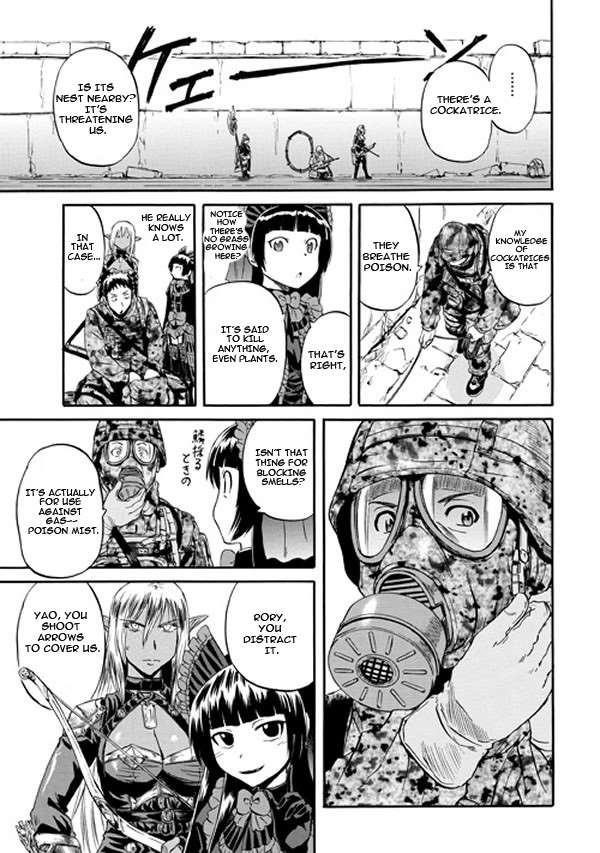 Gate – Jietai Kare No Chi Nite, Kaku Tatakeri Chapter 50 - Page 21 in English